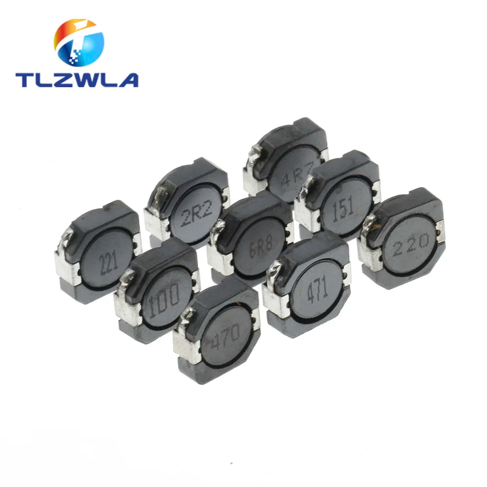 Inductor Potencia Blindado CDRH104R (CD104) 10x10x4mm - Varios Valores (2.2uH a 470uH) - Lote 10 Piezas