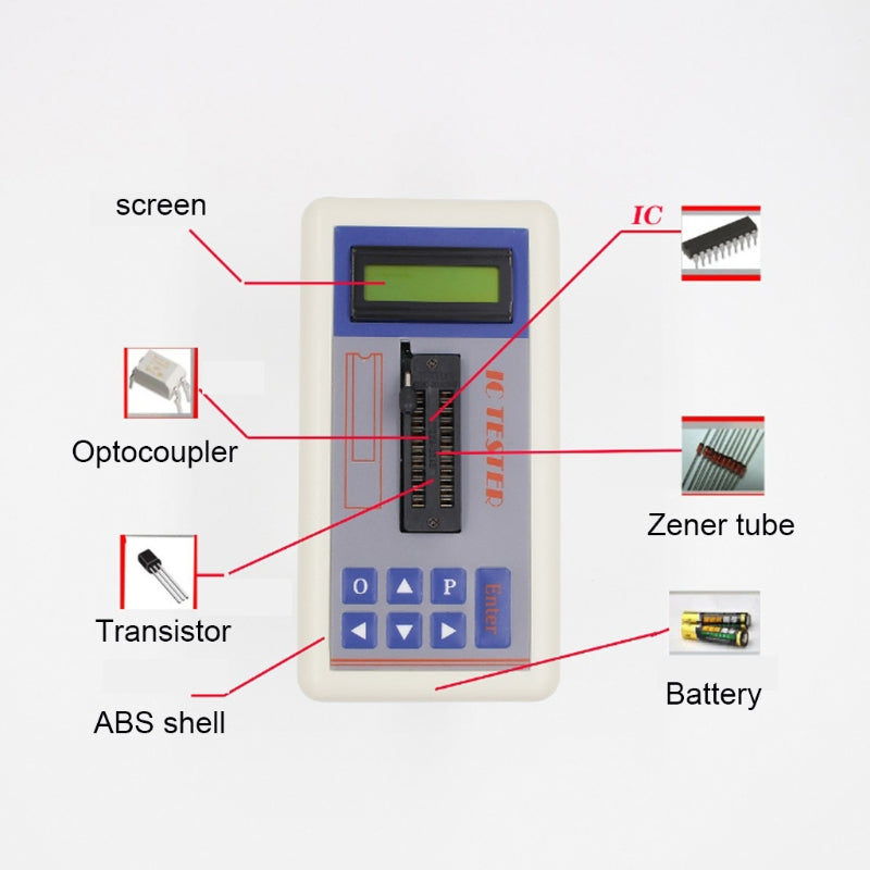 Tester Medidor Analizador Circuitos Integrados Digital ET310 Klein Tools Detector Circuitos Electrónicos