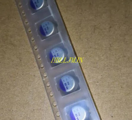 Capacitor Sólido Polímero SMD SVP OS-CON 82uF 6.3V 6.3x6mm - Lote 10 Piezas