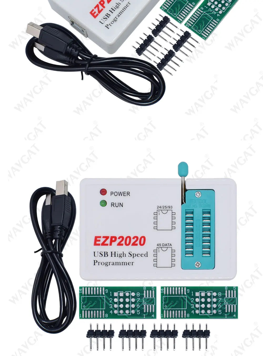 Programador USB SPI Alta Velocidad EZP2020 (Mejor que EZP2013/2010/2011) Soporta EEPROM 24/25/26/93, Flash 25 BIOS Chip
