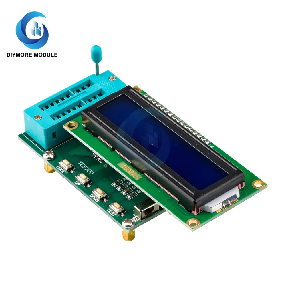 Tester Digital Circuitos Integrados TES200 Verificador Compuertas Lógicas IC Serie 74/40