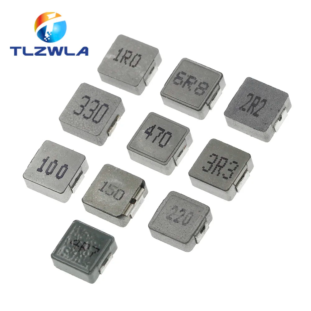 Inductor Potencia SMD 0630 - Varios Valores (1uH a 47uH) - Lote 10 Piezas