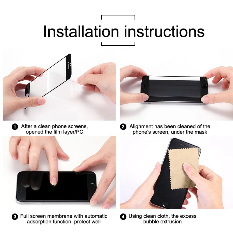 4PCS For Redmi Note 12 Pro 5G Glass Xiaomi Redmi Note 12 Pro Tempered Glass Full Cover Glue Screen Protector Redmi Note 12 Pro