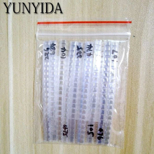 Kit Surtido Capacitor SMD 1210 (100nF-100uF, 10 Valores x 20 Unidades) DIY - Pack 200 Piezas
