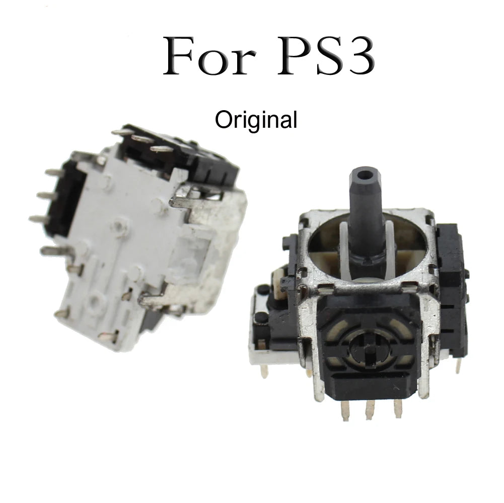Palancas Joystick Analógico 3D (3 pines/4 pines) Repuesto para Control PS2/PS3/PS4/Xbox 360/Xbox One (2 Unidades)