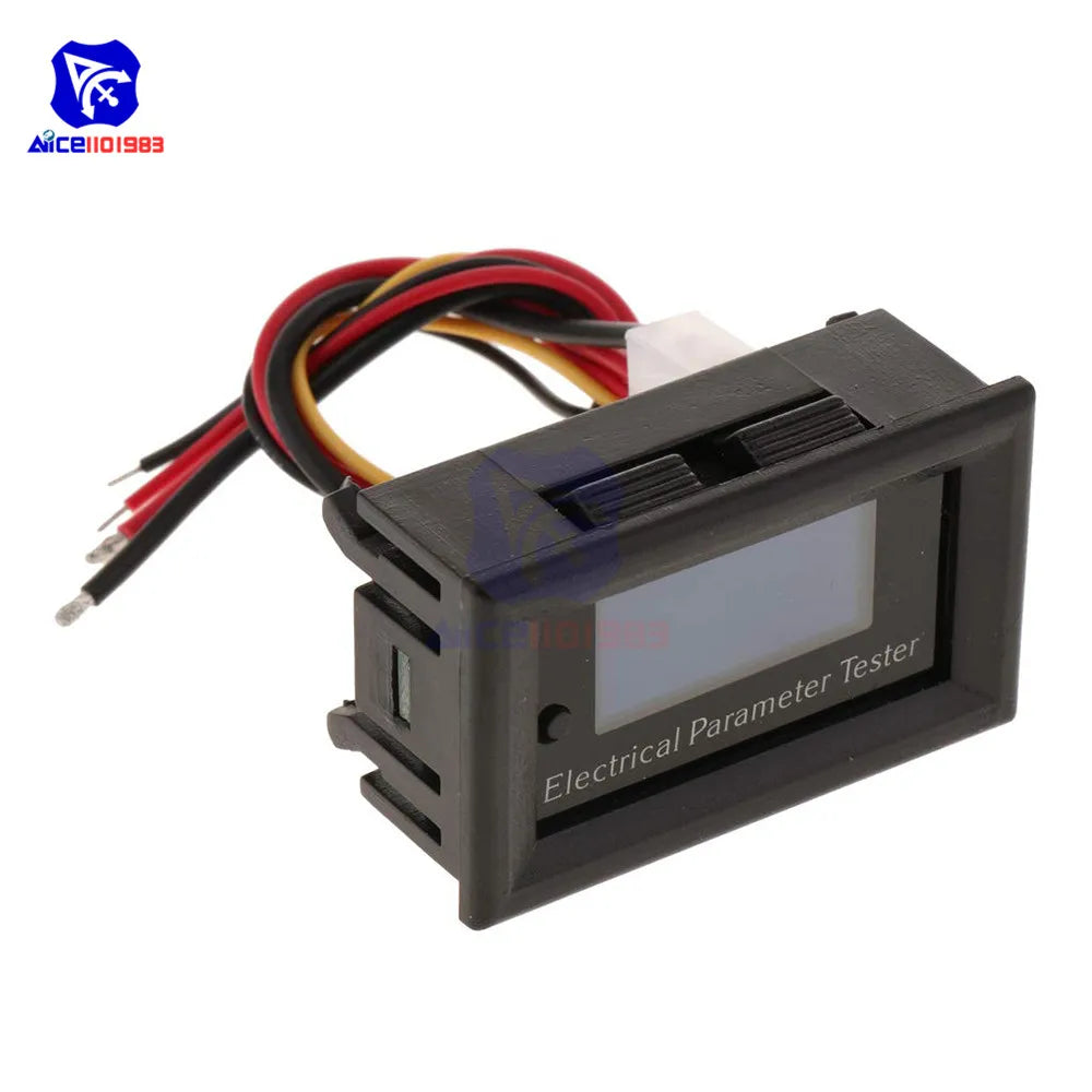 33V 3A 33V/100V 10A OLED 7 in 1 Multimeter Tester Voltage Current Watt Time Temperature Battery Capacity Meter Detector w/ Wire