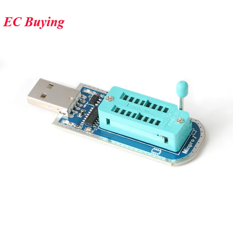 Programador USB Alta Velocidad Minpro I para Flash 24 EEPROM / 25 SPI / Routing / LCD