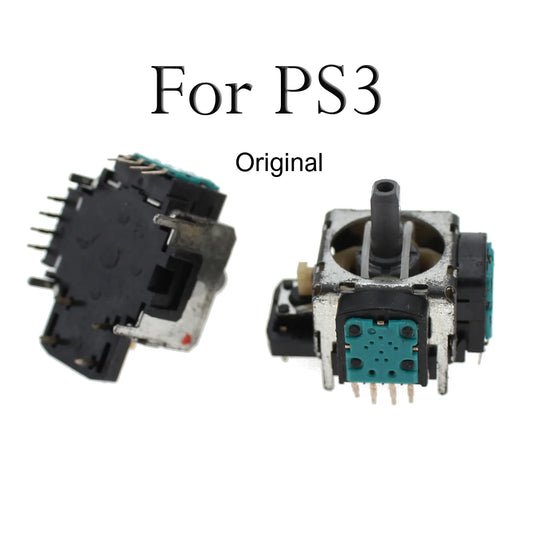 Palancas Joystick Analógico 3D (3 pines/4 pines) Repuesto para Control PS2/PS3/PS4/Xbox 360/Xbox One (2 Unidades)