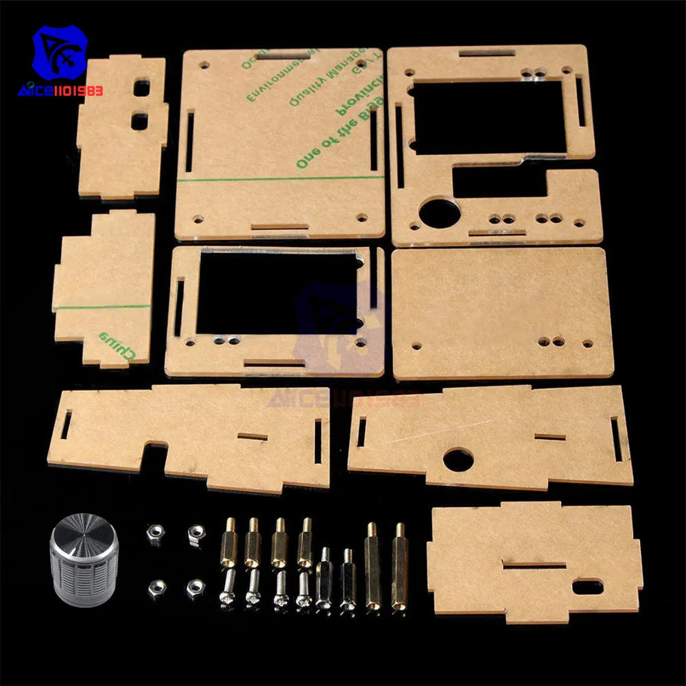 Tester Transistor DIYMORE GM328A (Ruso/Inglés) - Medidor Resistencia, Inductancia, Capacitancia, ESR (con Case)
