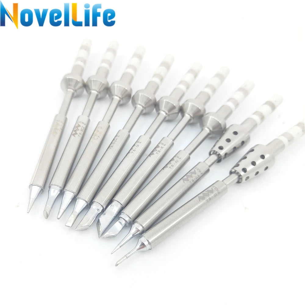 Original TS100 TS101 Mini Digital Soldering Iron Tip Replacement Bit Head B2 BC2 C4 D24 K I Ku ILS C1
