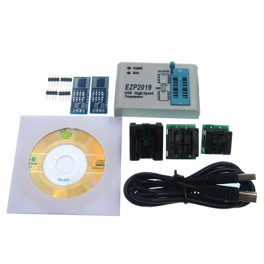 Programador USB SPI Alta Velocidad EZP2019 (HOT) Soporta 32M Flash EEPROM 24/25/93 BIOS (Win7/Win8)