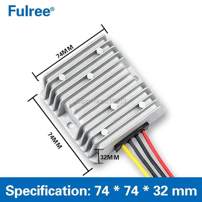 Estabilizador Convertidor Voltaje DC 24V a 24V 3A/5A/8A/10A Step-Up/Down Buck-Boost Módulo Auto