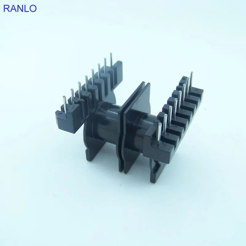 Núcleo Ferrita EC40/ER40 PC40 con Bobina Horizontal 8+8 Pines para Transformador LLCR