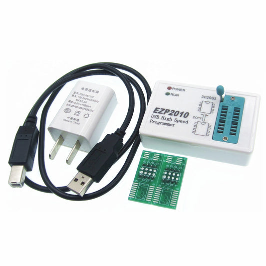 Programador USB SPI Alta Velocidad EZP2010 / EZP2010V Soporta EEPROM 24/25/93, Flash 25 BIOS Chip