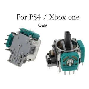 Palancas Joystick Analógico 3D (3 pines/4 pines) Repuesto para Control PS2/PS3/PS4/Xbox 360/Xbox One (2 Unidades)