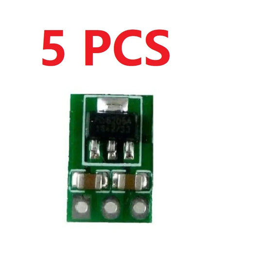 Lote 5 Pcs Módulo Convertidor Buck LDO DC-DC 3.3-6V a 3V/3.3V Step-Down