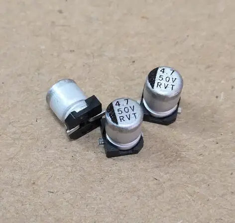 Kit Surtido Capacitor Electrolítico SMD (1uF-470uF, 4V-100V) - Pack 100 Unidades
