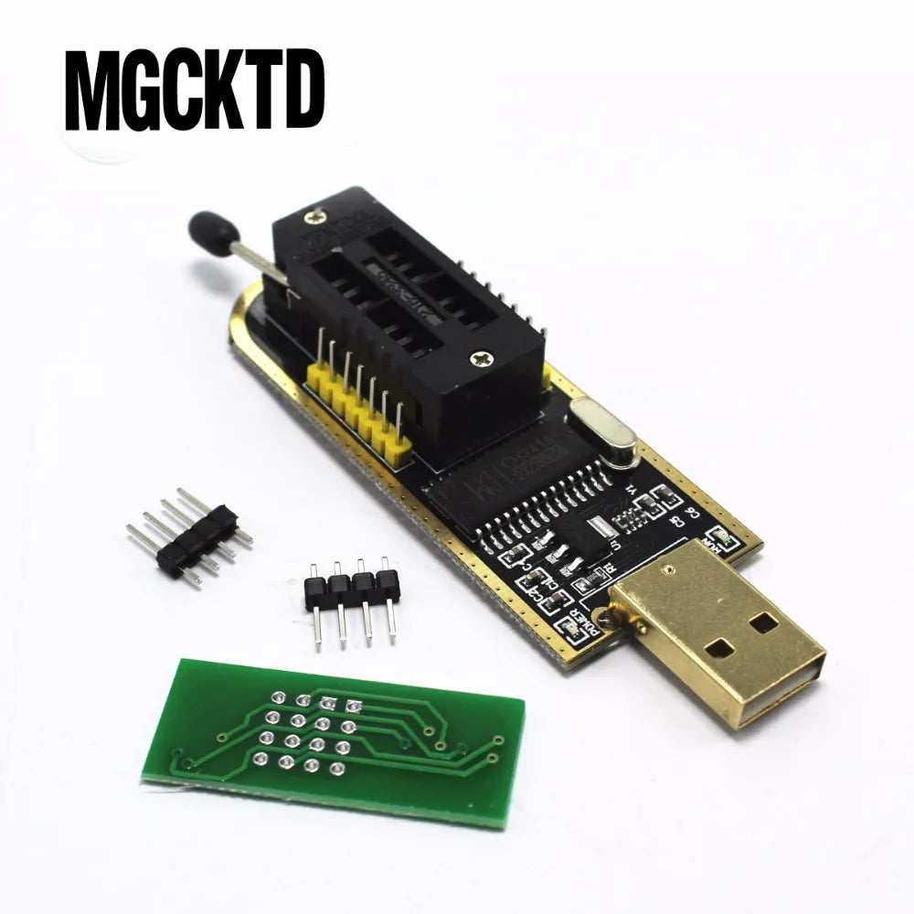 Kit Programador USB CH341A/CH341B 24/25 Series EEPROM Flash BIOS + Software Driver