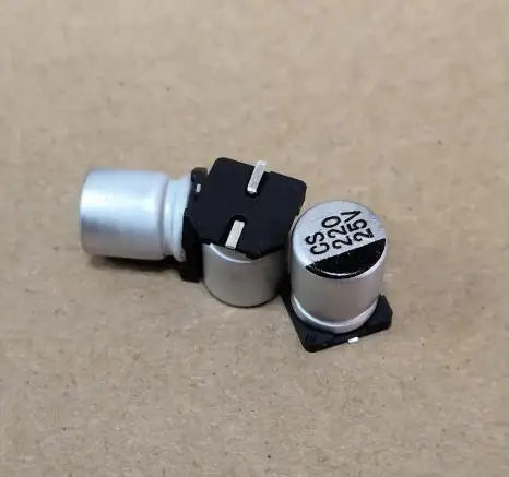 Kit Surtido Capacitor Electrolítico SMD (1uF-470uF, 4V-100V) - Pack 100 Unidades