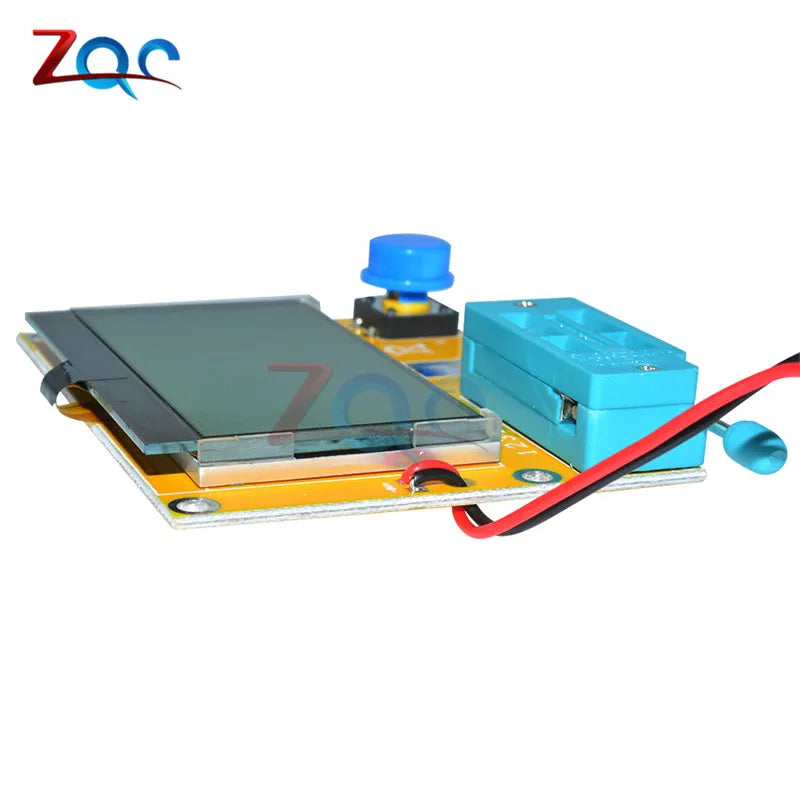 Tester Transistor LCR-T4 Mega328 - Medidor Diodo, Triodo, Capacitancia, ESR (MOS/PNP/NPN) Módulo Display LCD 12864
