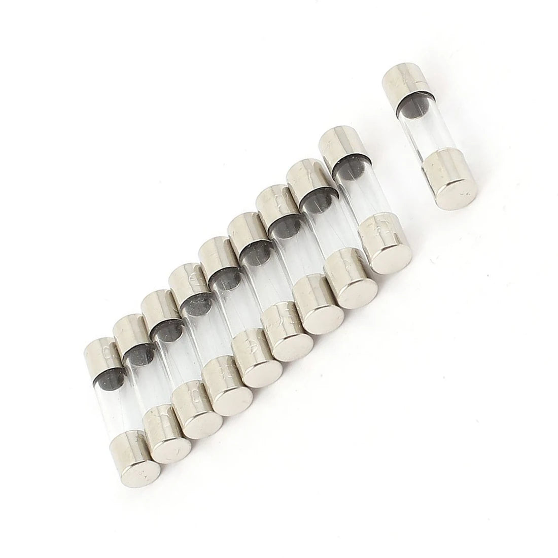 Promotion! 10Pcs 250V 0.2A 200mA Quick Fast Blow Glass Fuses Tubes 5mm x 20mm