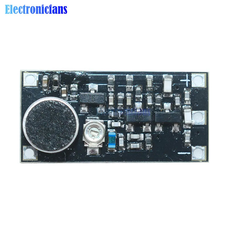 Módulo Transmisor FM Inalámbrico 88-108MHz (Placa Frecuencia Vigilancia, DC 2V-9V)