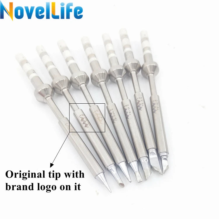 Original TS100 TS101 Mini Digital Soldering Iron Tip Replacement Bit Head B2 BC2 C4 D24 K I Ku ILS C1