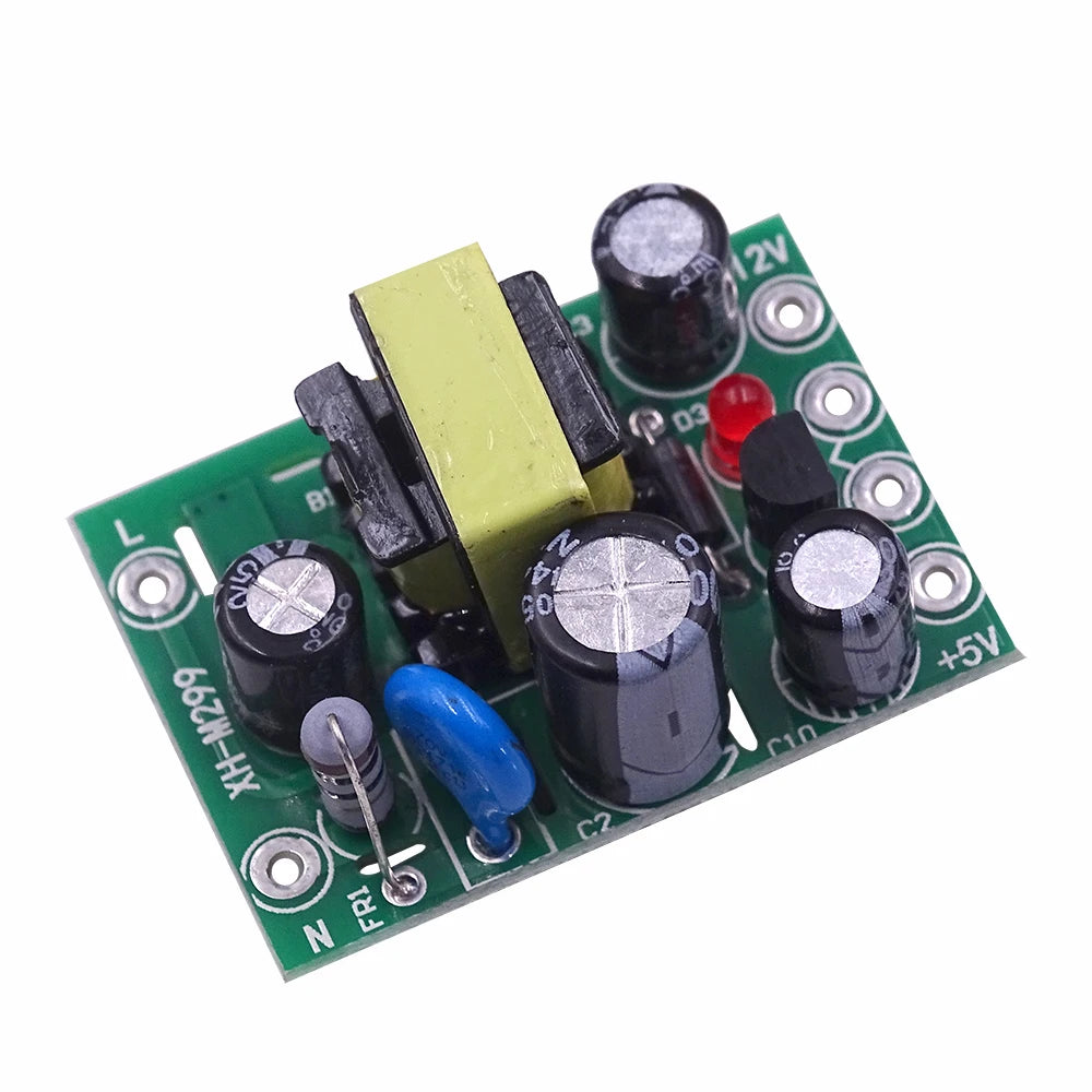 Módulo Fuente Alimentación Switching XH-M299 AC-DC Aislado PCB Input 110-220V Output 12V 0.5A / 5V
