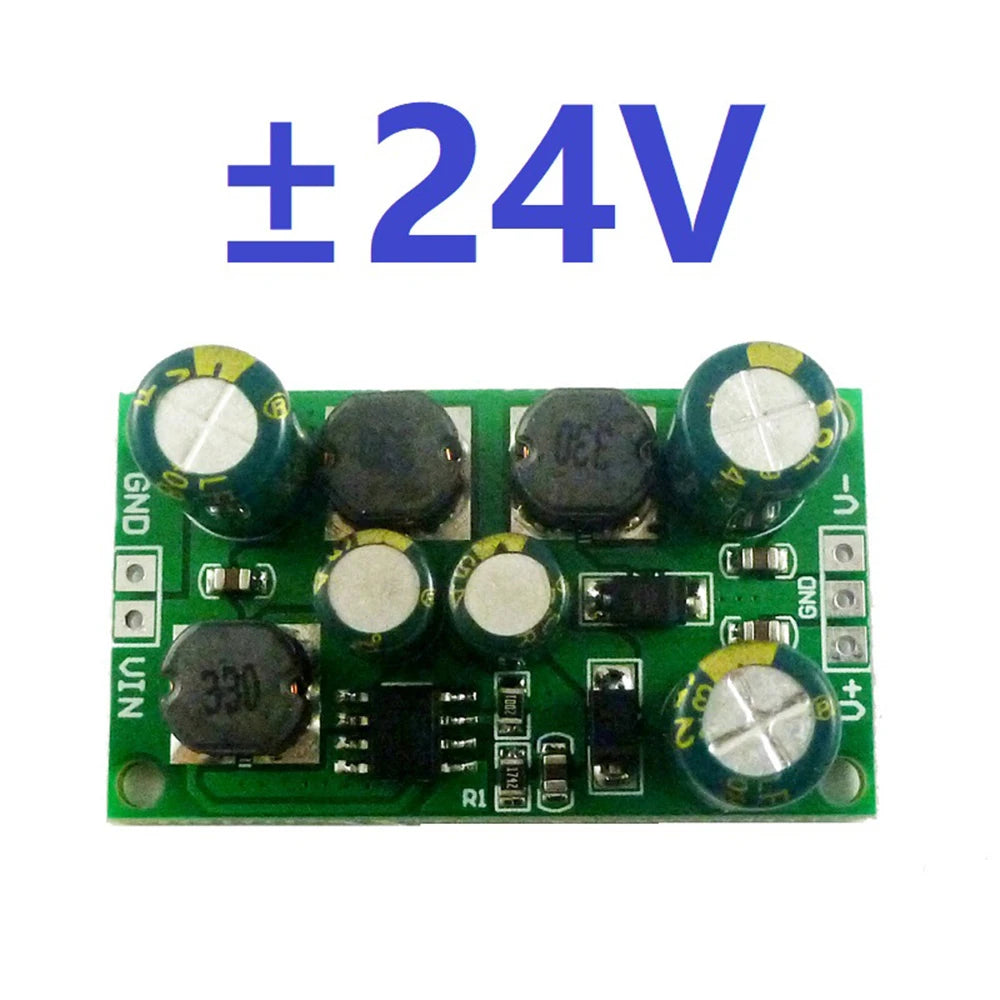 Módulo Convertidor Voltaje DC-DC Buck-Boost Salida Dual Positiva/Negativa (+/- 5V a 24V) 8W 3-24V Input
