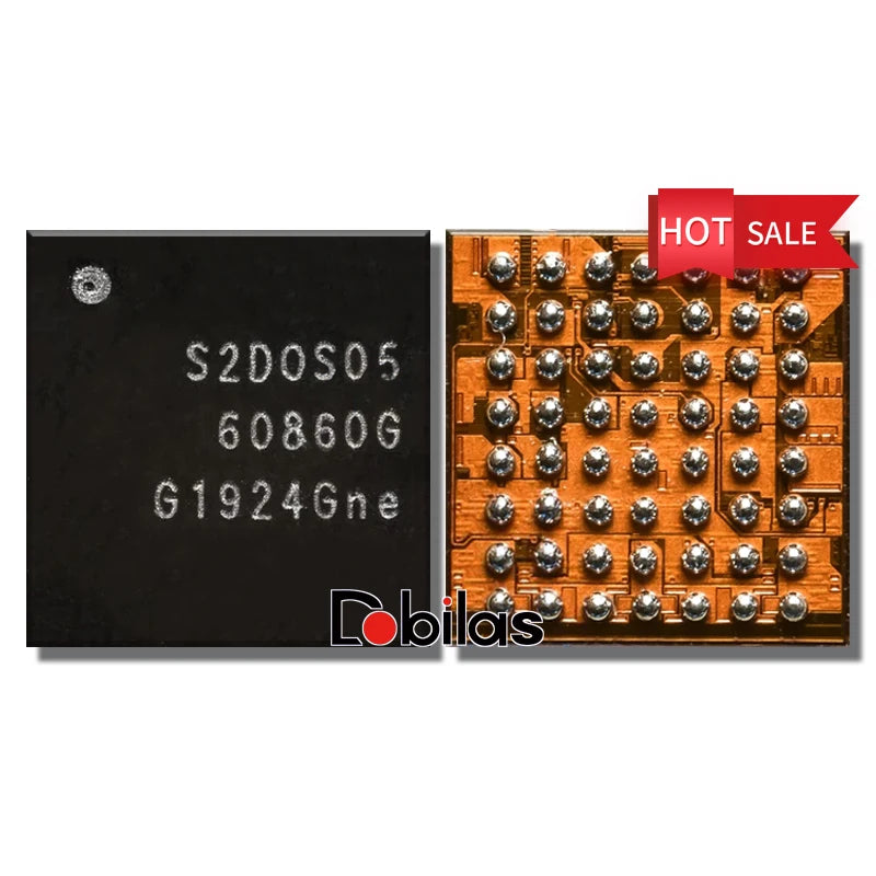 Circuito Integrado (IC) Carga S2D0S05 USB (BGA) para Samsung Galaxy S8(G950F)/S9(G960F)/S9+(G965F) (1 Unidad)