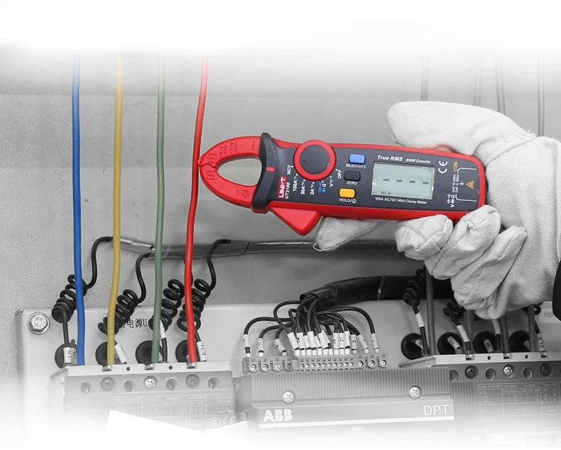Pinza Amperimétrica Digital UNI-T UT210E/UT210D/UT210C - Mini Clamp Multímetro True RMS AC, Auto Rango