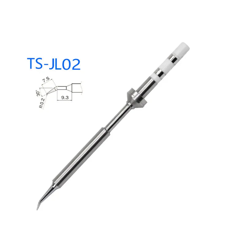 MINI Welding Nozzle Knife Horseshoe TS-BC2 C1 KU ILS B2 I C4 D24 K J02 JL02 BC3 For TS101 Pin64 Pinecil V2 Soldering Iron Tips