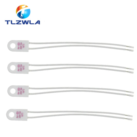 5PCS RH/Tf RH 135C RH 135 Celsius 13 5Degree RH135 15A 250V Temperature Fuse Thermal Links Over Temperature Protector