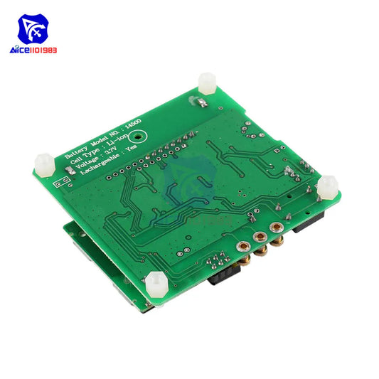 Tester Transistor Multifunción DIYMORE MG328 LCD Inductor Capacitor Medidor Detector + Pinzas Cocodrilo