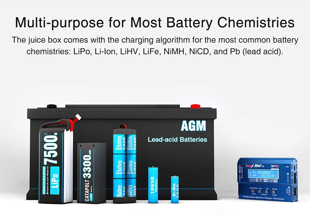 SKYRC IMAX B6 V2 6A 60W Balance Charger Discharger For NiMH NiCD LiHV NiCd Li-ion Battery Charger for DJI Mavic/Inspire Battery