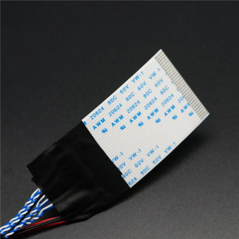 Tester Pantalla TKDMR Universal LCD/LED (7-55") con 14 Cables LVDS - Herramienta Reparación TV/Laptop