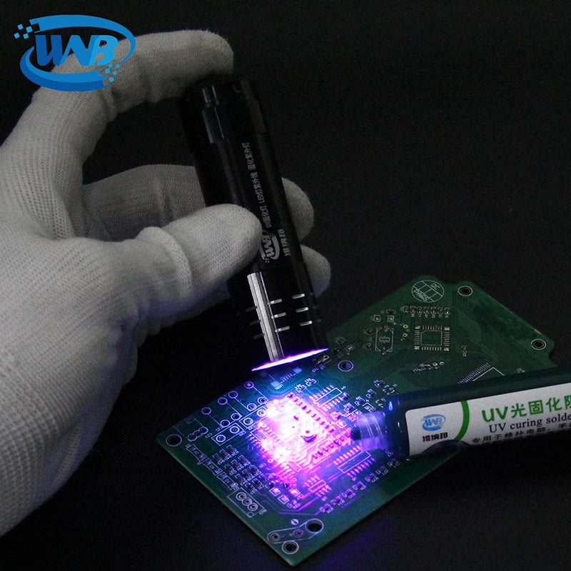 Tinta Máscara Soldadura UV Mechanic (Verde) para PCB BGA (Previene Corrosión/Arcos)