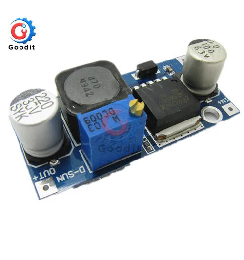 Módulo Convertidor Buck LM2596S DC-DC 3.2V-40V a 1.25V-35V 2A Ajustable Step-Down