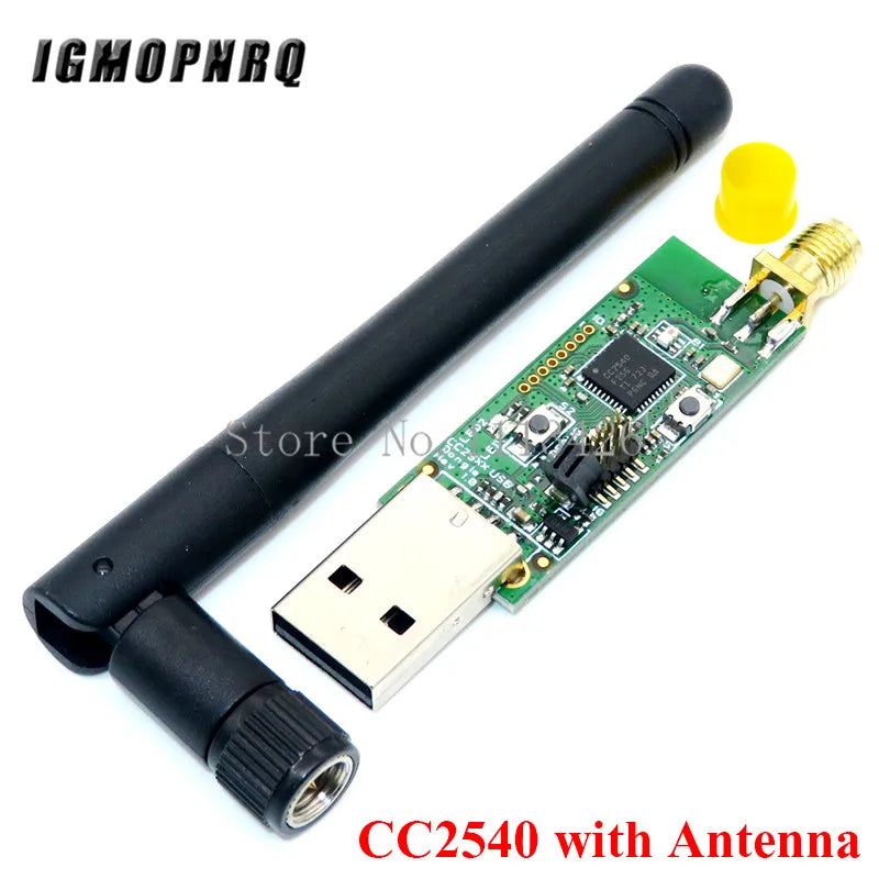Módulo Sniffer Zigbee CC2531 / CC2540 (Placa Descubierta) Analizador Protocolo Paquetes con Dongle USB