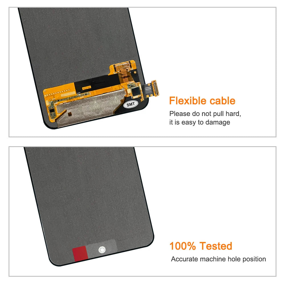 6.67" AMOLED for Xiaomi Redmi Note 10 Pro LCD Display Touch Screen For Redmi Note10Pro M2101K6G LCD Display Replace, with Frame
