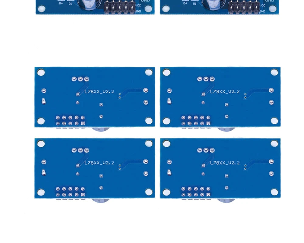 Módulo Fuente Alimentación Regulador Tres Terminales LM7805/LM7806/LM7809/LM7812 Salida 5V/6V/9V/12V 1.2A Max