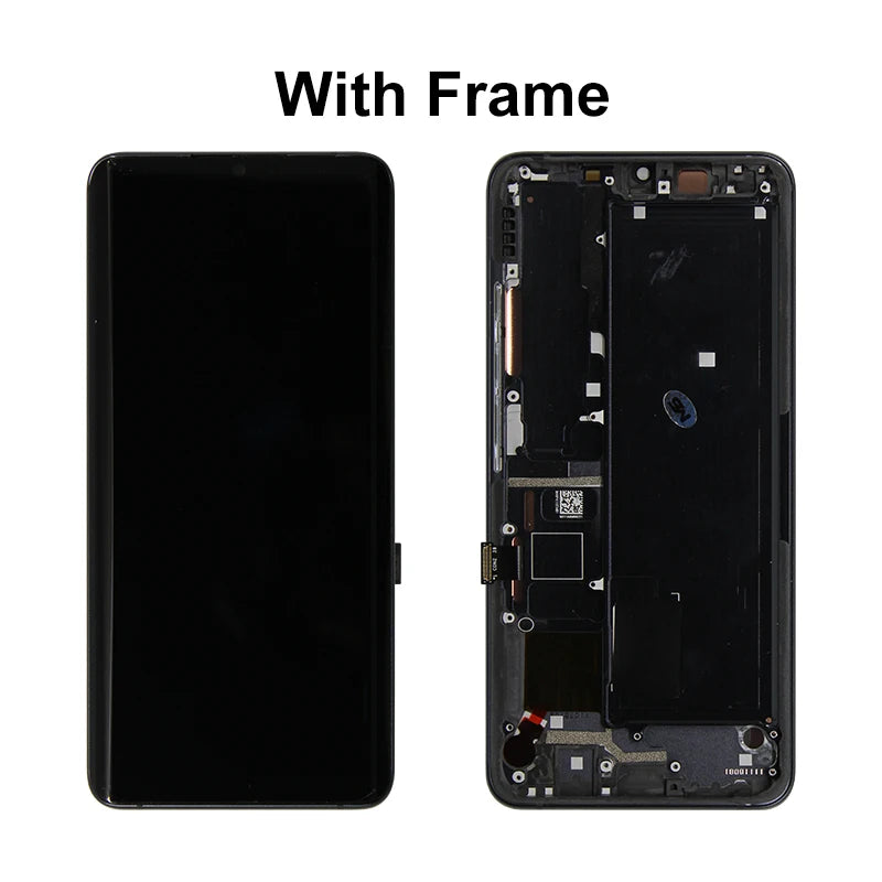 6.47" AMOLED For Xiaomi Note 10 LCD Display Touch Screen Assembly For Xiaomi CC9 Pro Display MI Note 10 Pro Replacement Parts