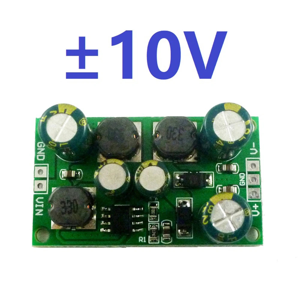 Módulo Convertidor Voltaje DC-DC Buck-Boost Salida Dual Positiva/Negativa (+/- 5V a 24V) 8W 3-24V Input