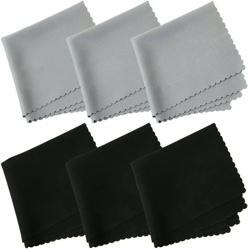 10pcs Glasses Lens Clothes Computer Mobile Phone Screen Cleaning Microfiber Cloth Wipe Eyeglasses Cleaner Eyewear Accessories