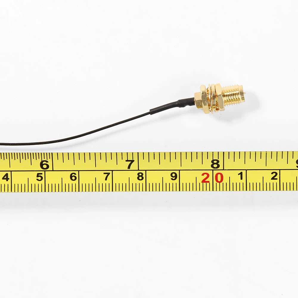 Cable Pigtail RF Antena (30cm, 0.81mm, IPEX 4 MHF4 a RP-SMA) para Tarjeta WiFi Intel AX200/9260NGW/8260NGW/8265NGW NGFF M.2 (2 Unidades)