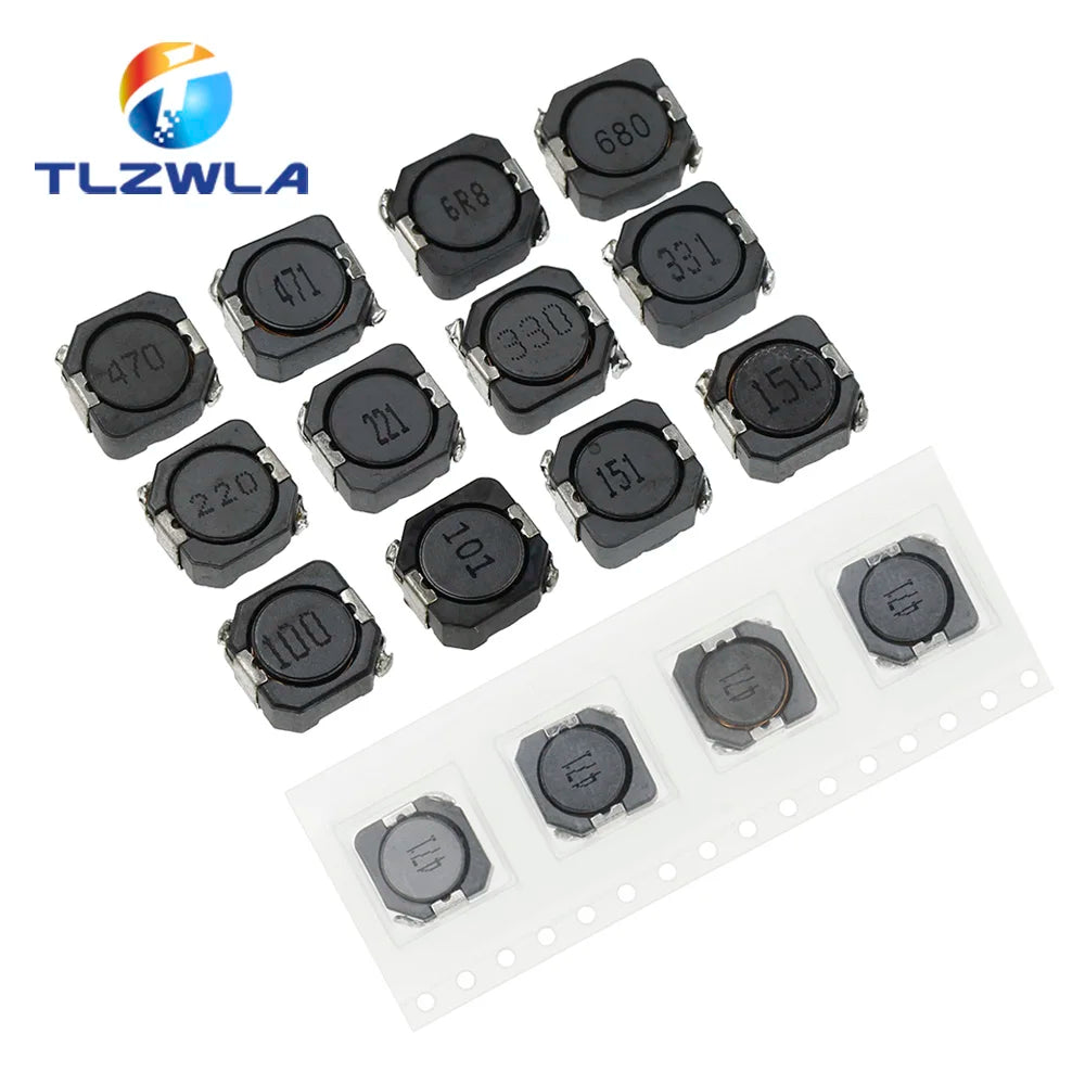 Inductor Potencia Blindado CDRH104R (CD104) 10x10x4mm - Varios Valores (2.2uH a 470uH) - Lote 10 Piezas