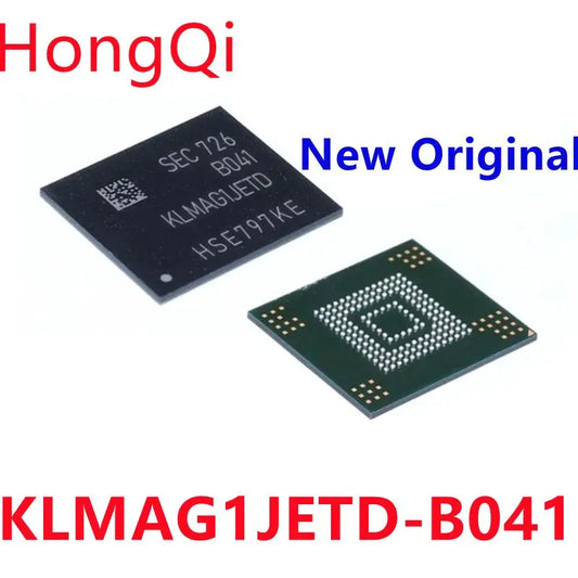 Chip Memoria EMMC KLMAG1JETD-B041 (16GB, FBGA153) RoHS Samsung (Original, 2 Unidades) (Nota: Relacionado Fila 39 lote anterior)