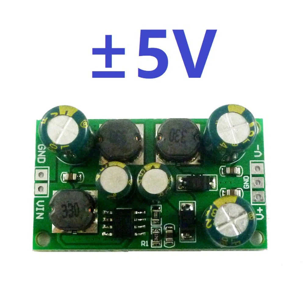 Módulo Convertidor Voltaje DC-DC Buck-Boost Salida Dual Positiva/Negativa (+/- 5V a 24V) 8W 3-24V Input
