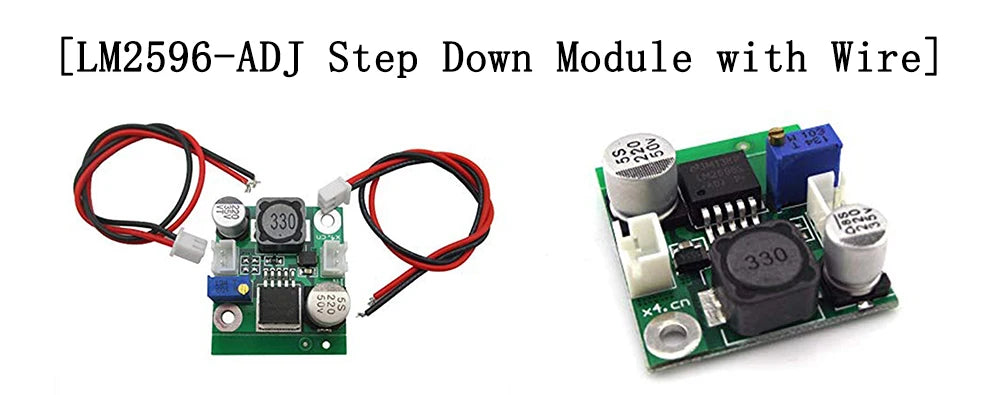 Módulo Convertidor Buck LM2596S DC-DC 3.2V-40V a 1.25V-35V 2A Ajustable Step-Down