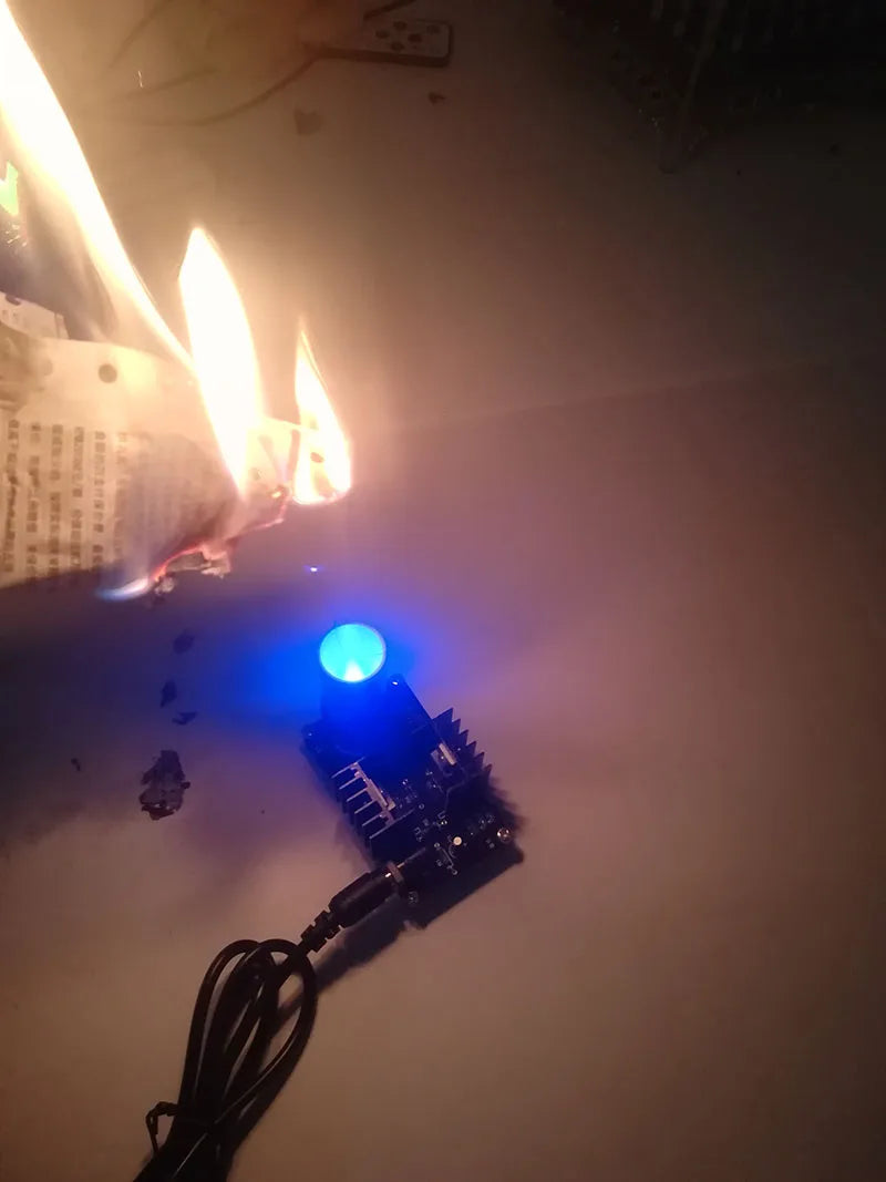 Kit DIY Mini Bobina Tesla Musical 15W (15-24V DC) - Parlante Plasma y Transmisión Inalámbrica (1 Set)